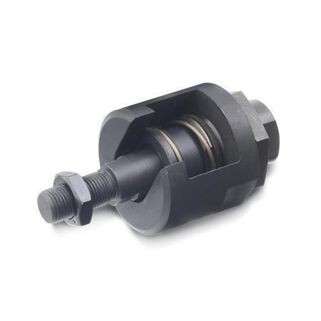 Otto Ganter Quick Fit Coupling with Angle and Radial Off Set Compensation, GN 240.2